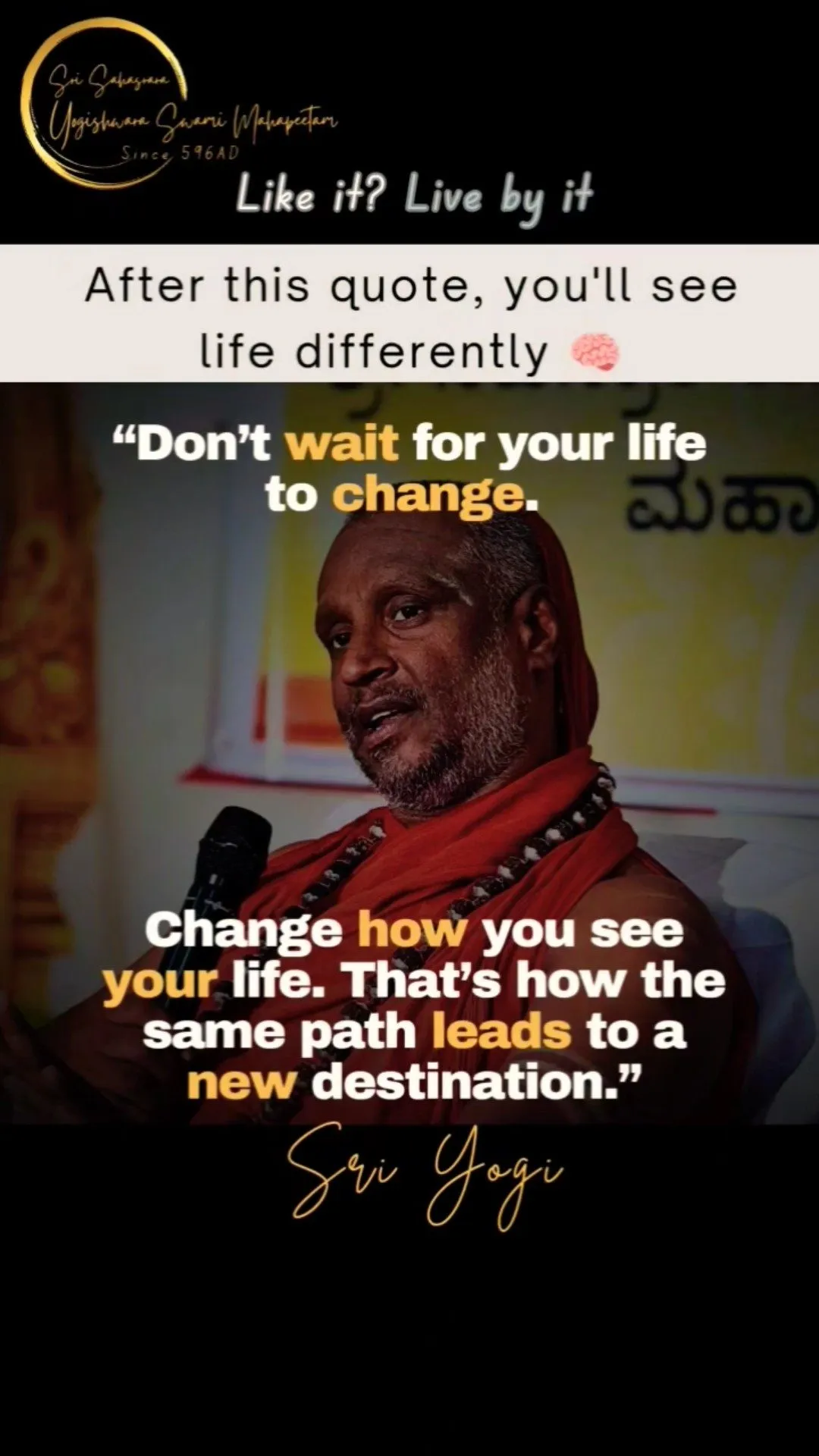 Sri Yogi — Latest Teachings