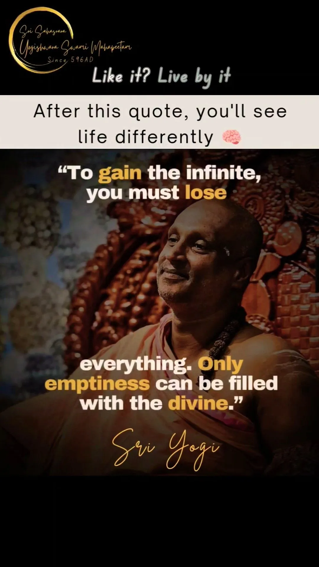 Sri Yogi — Latest Teachings