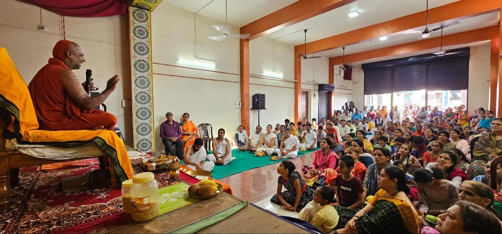 Sri Yogi Guruji among devotees