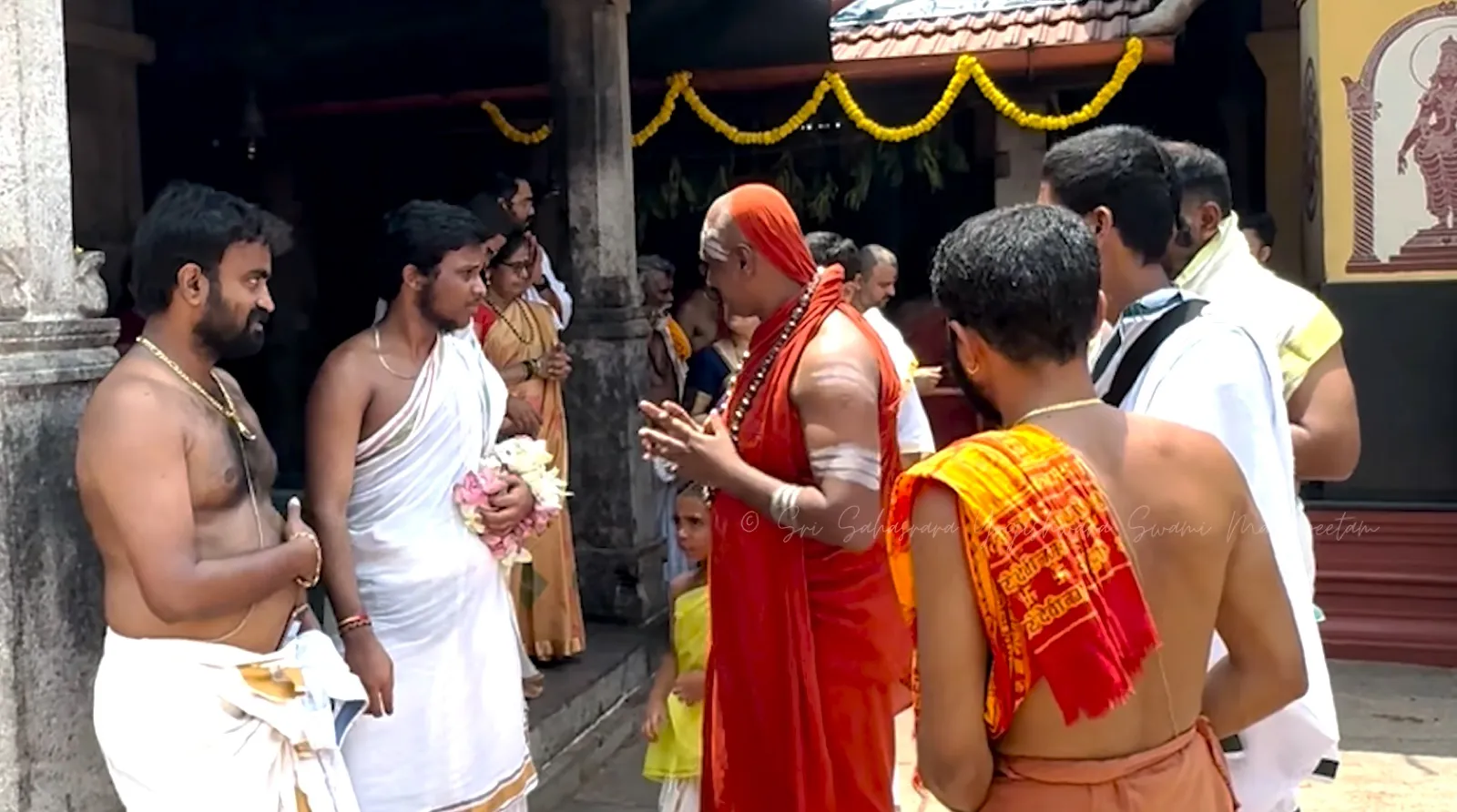 Sri Yogi Guruji at Kollur Mookambika Temple