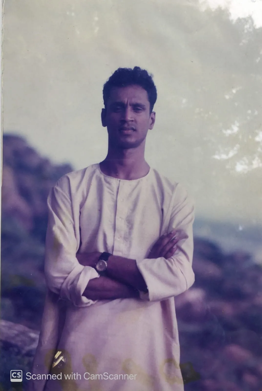 Sri Yogi at age 19 in Marunthuvazh Malai