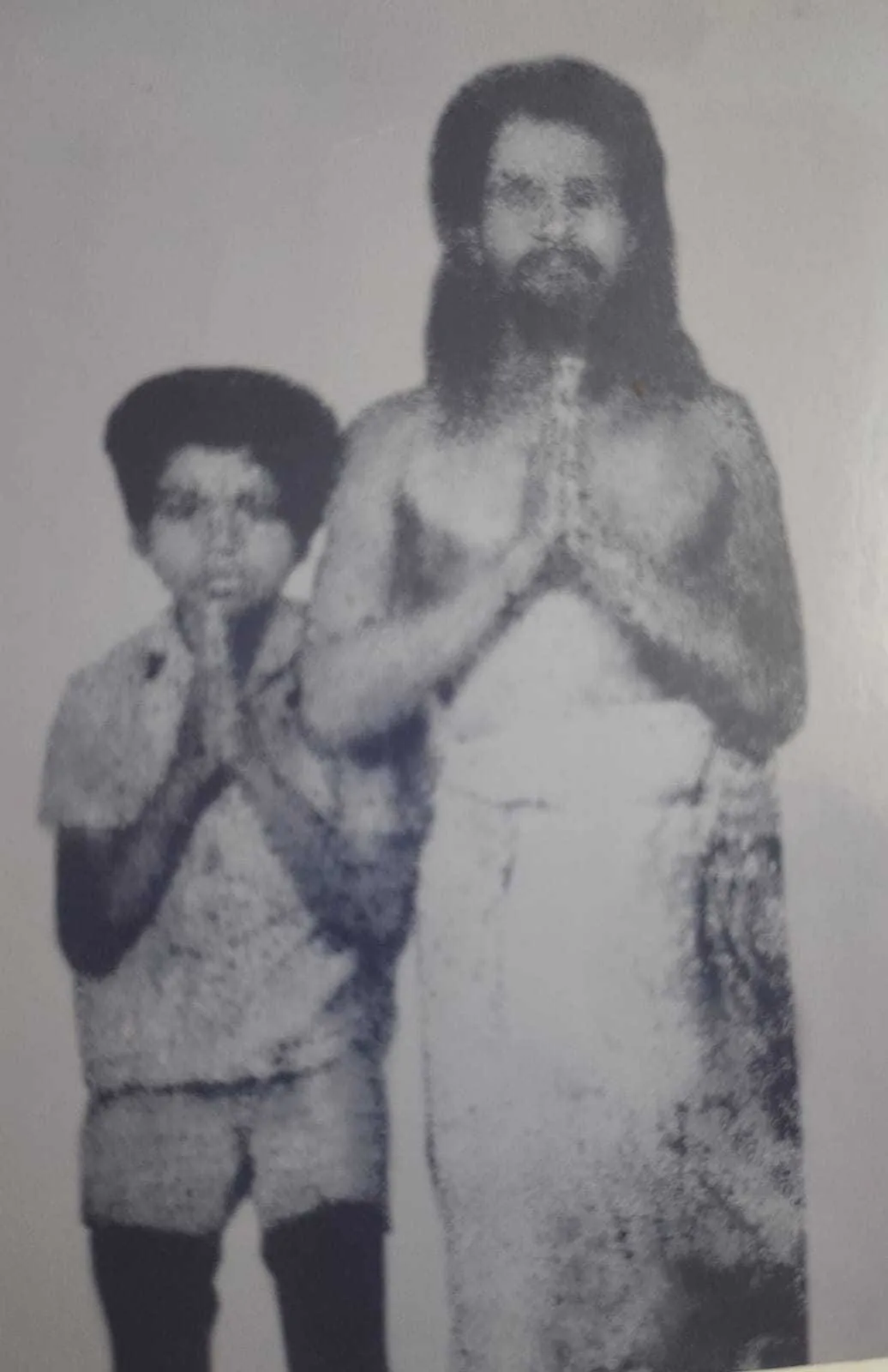 The thatched hut of Olickal Swami